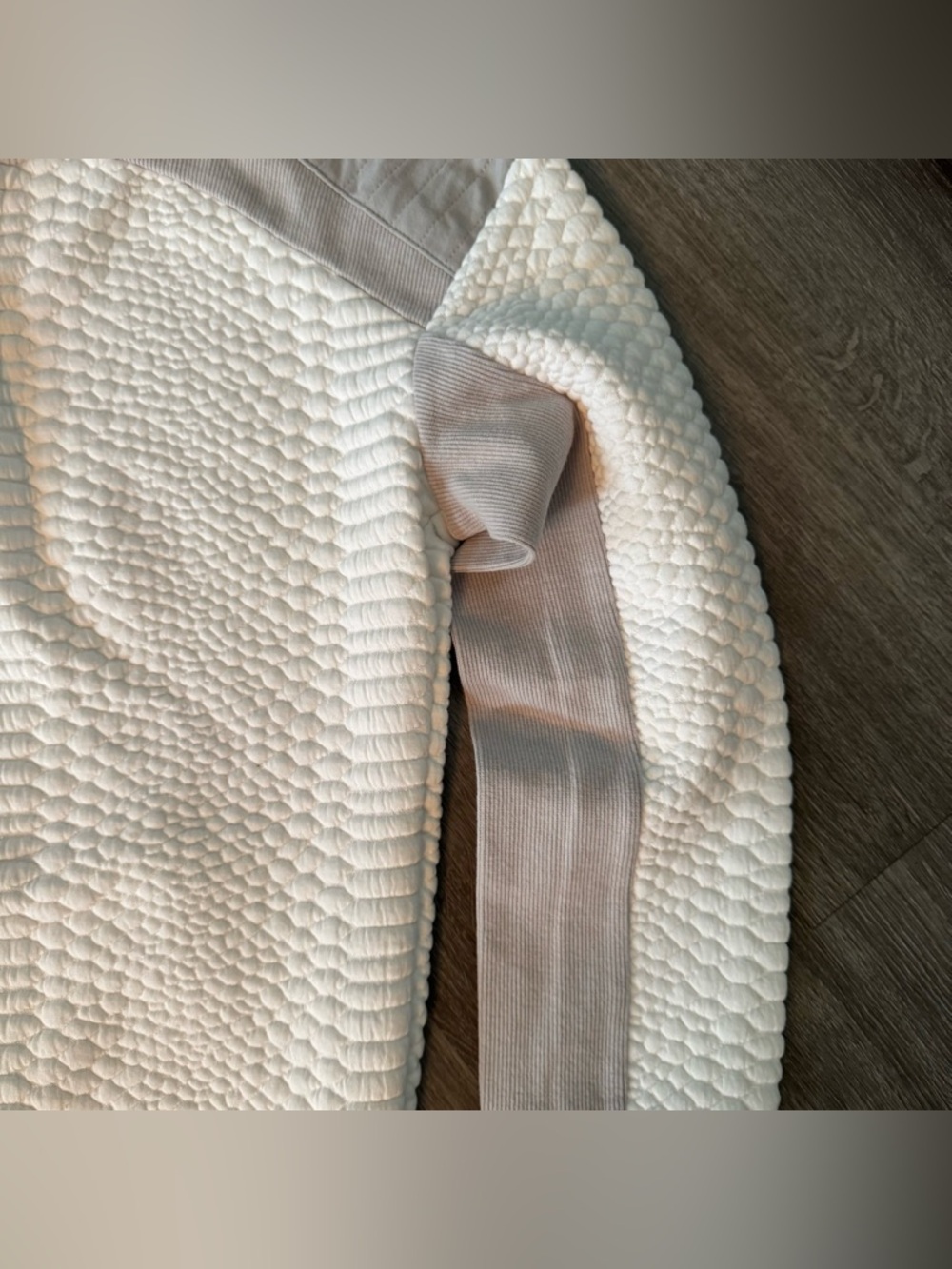 Blanc Noir Croc Textured Sweatshirt - Picture 6 of 9